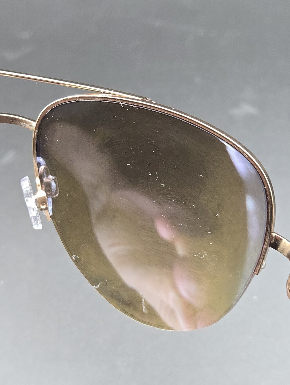 Jessica Simpson Rose Gold Aviator Sunglasses - Picture 6 of 10